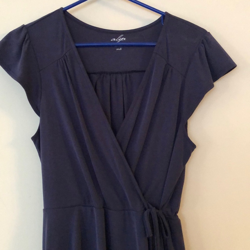 Dry goods  v neck cross over blouse